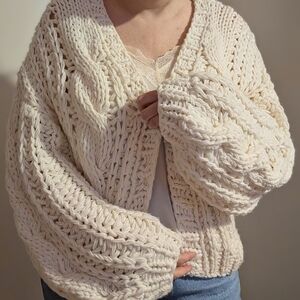 Lovers & Friends: Luciana Cardigan in Ivory